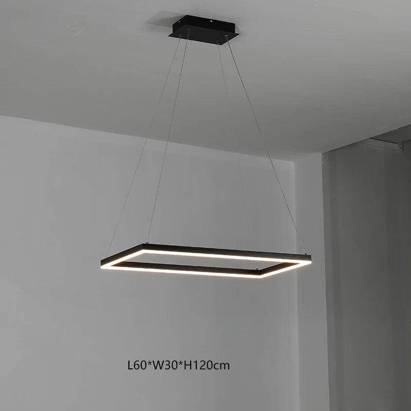 Living room pendant lamp 2024 new simple modern atmosphere hall main lamp Nordic creative designer restaurant lamp