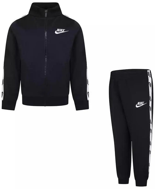 Nike | Little Boys Dri-FIT Full-Zip with Logo Taping Trim Jacket & Pants, 2-Piece Set