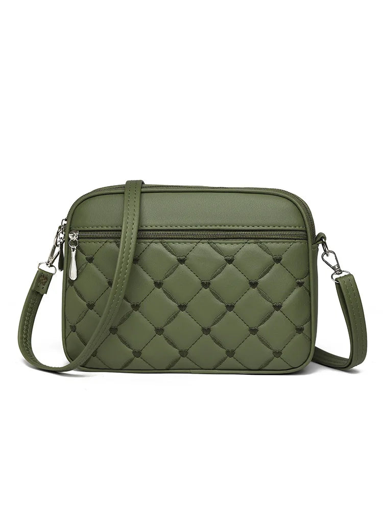 Ladies with High-end and Exquisite Bags New Women's Summer Handbag 2024 Versatile Foreign Trade Crossbody Small Square Bags