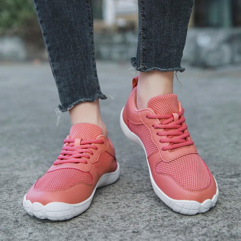 New Barefoot Casual Shoes for Women Lightweight Breathable Wide Toe Sneakers Non-slip Outdoor Walking Flats Loafers Size 36-42