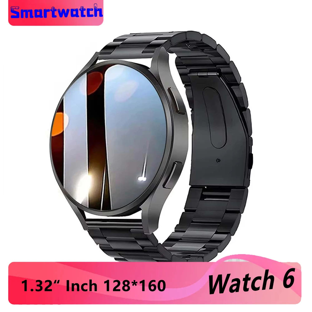 Business Watch Men 1.32” Inch 128*160 Health Monitoring Notifications Bluetooth Call Alarm Clock Smartwatch Women Multifunction