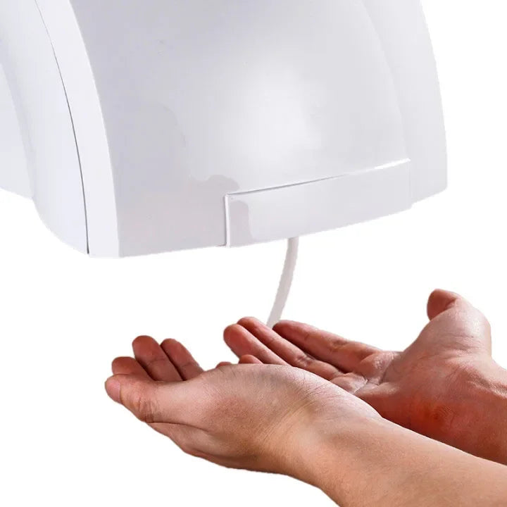 Hand DrierAutomatic Induction Hand Dryer Secador De Manos Wall Mounted Fully Dryer Bathroom Punch Installation