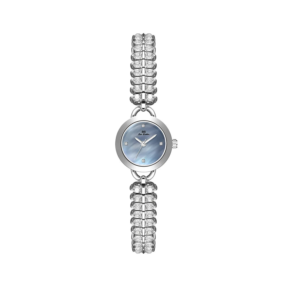 Elegant Watches For Woman Luxury High Quality Diamond Wheat Ladies Gold Bracelet Clock Fashion Waterproof Quartz Wristwatch