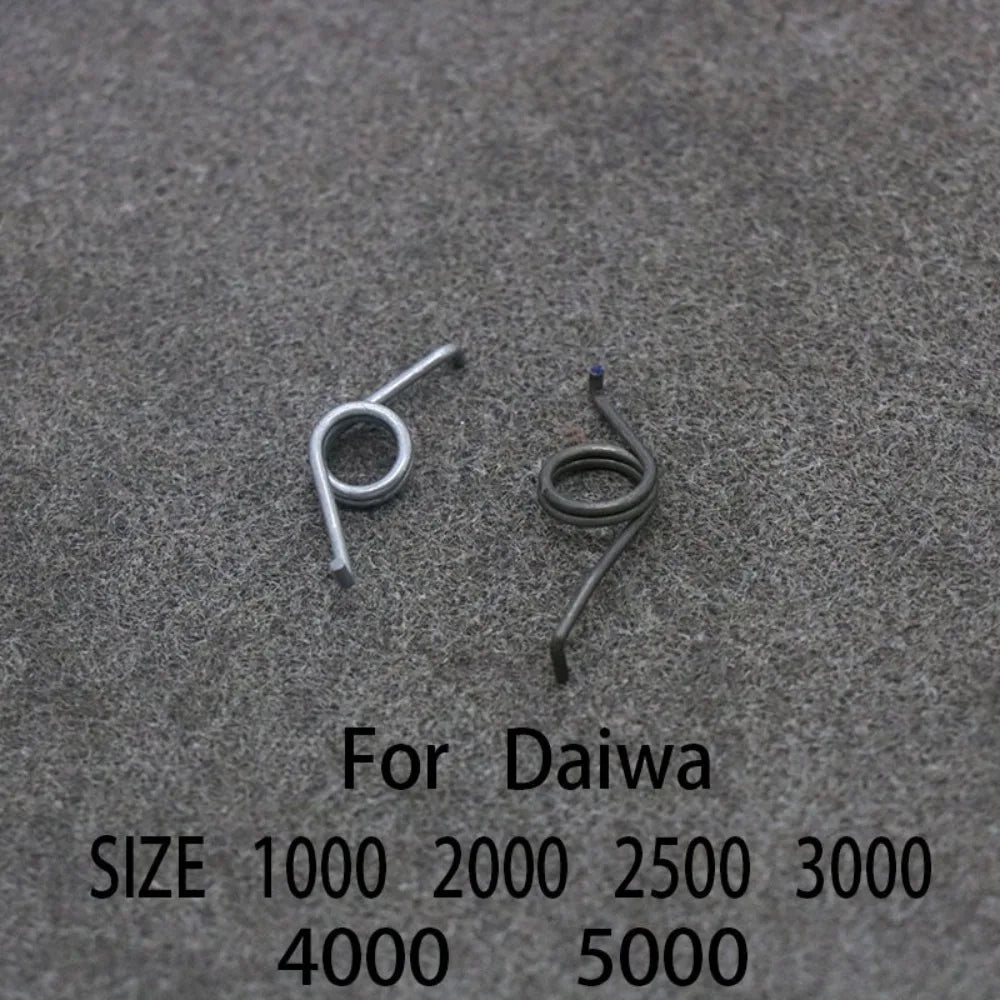 10pcs Precise Fishing Reel Spring Stainless Steel Spinning Wheel Repair Parts for For Daiwa 1000-2000/ 2500-6000
