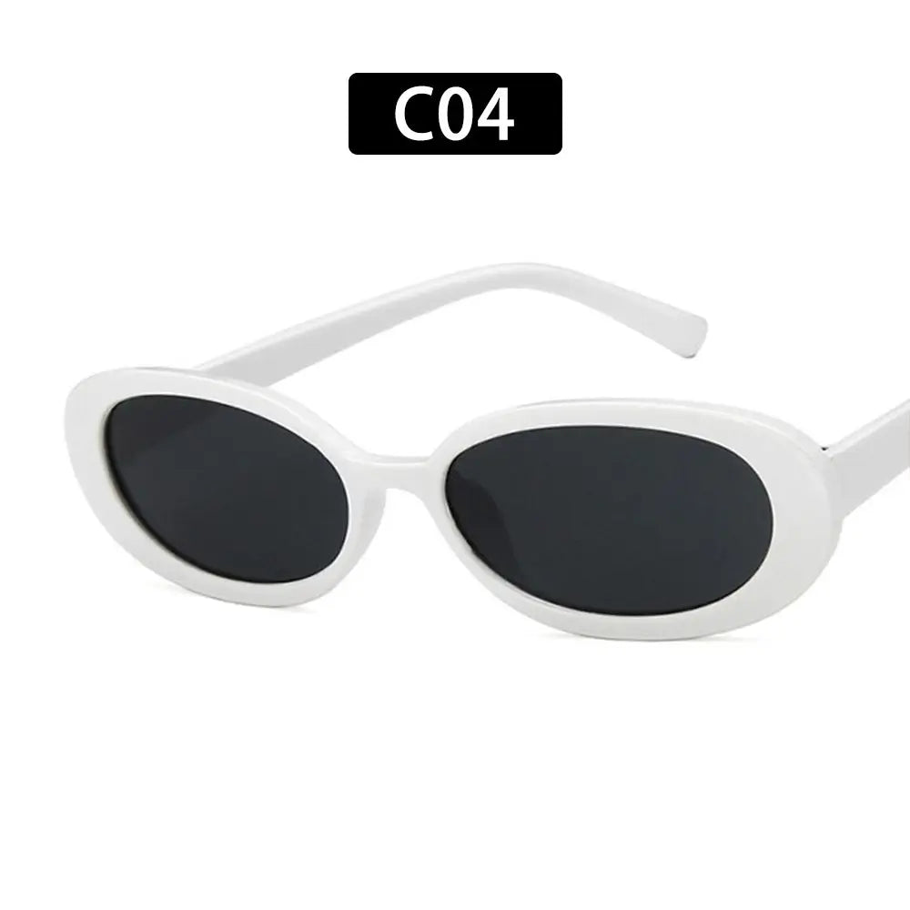Retro Sunglasses for Women Small Oval Frame Sun Glasses Fashion Shades Polarized Eyewear UV400 Protection Outdoor Sports Shaeds