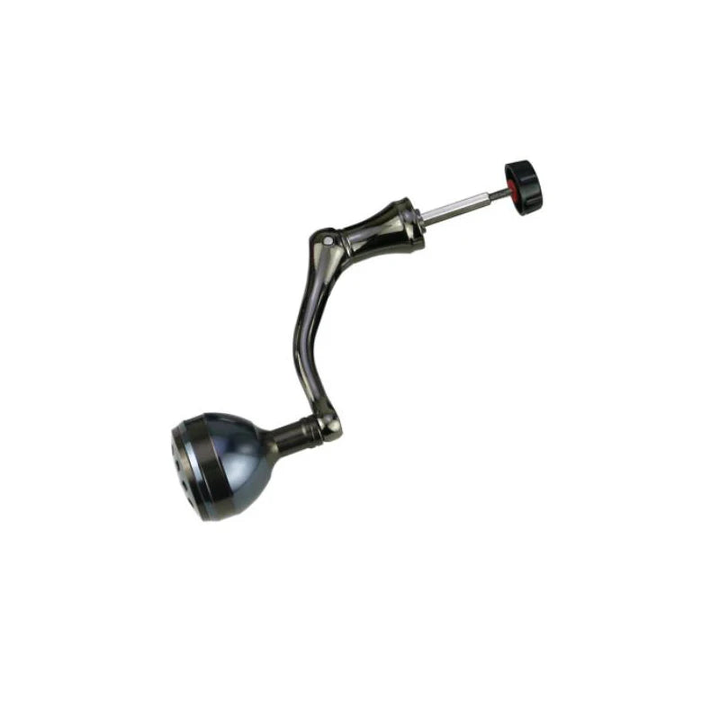 Fishing Reel Replacement Power Handle Full Metal Rocker Arm Crank Spinning Reel Handle Grip For Spinning Fishing Reel Accessory