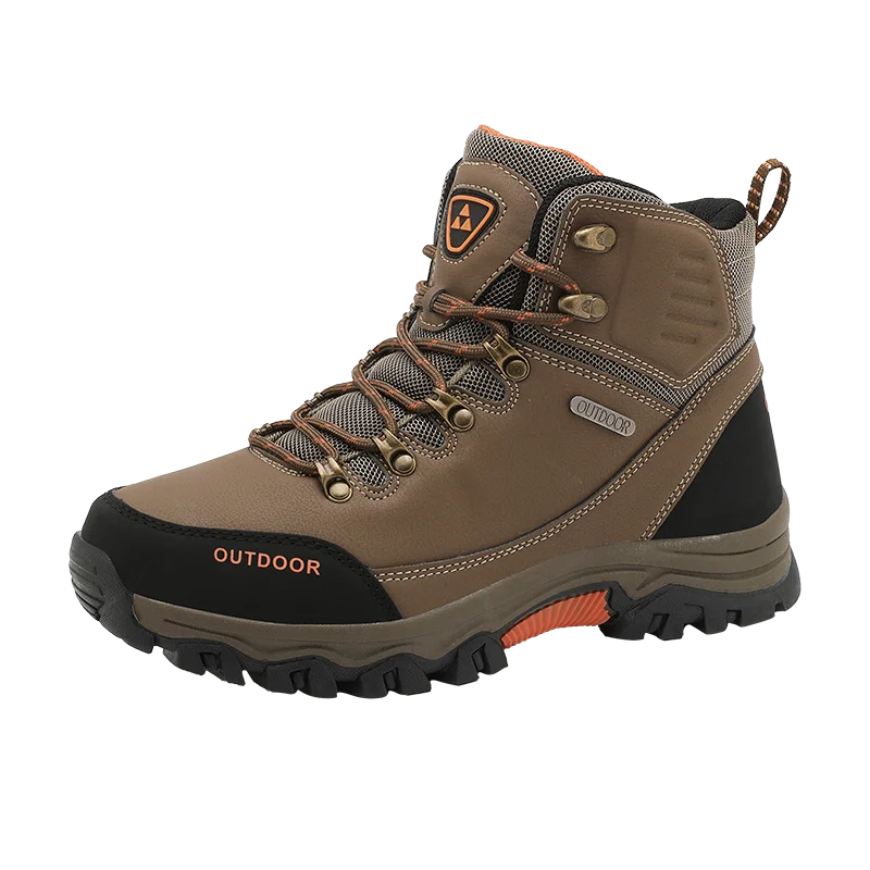 Hiking Shoes Men Ankle Boots Outdoor Camping Anti-collision Climbing Shoe Lace Up Climbing Trekking Sneakers