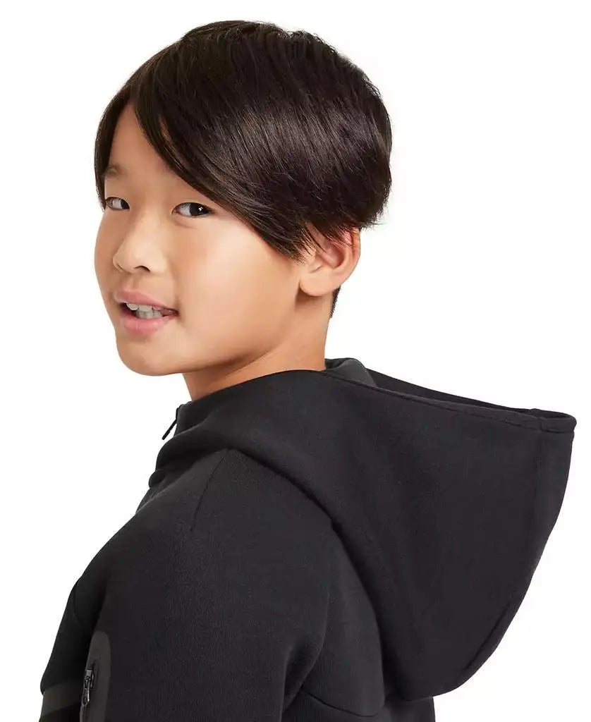 Nike | Big Boys Sportswear Full-Zip Tech Fleece Hoodie