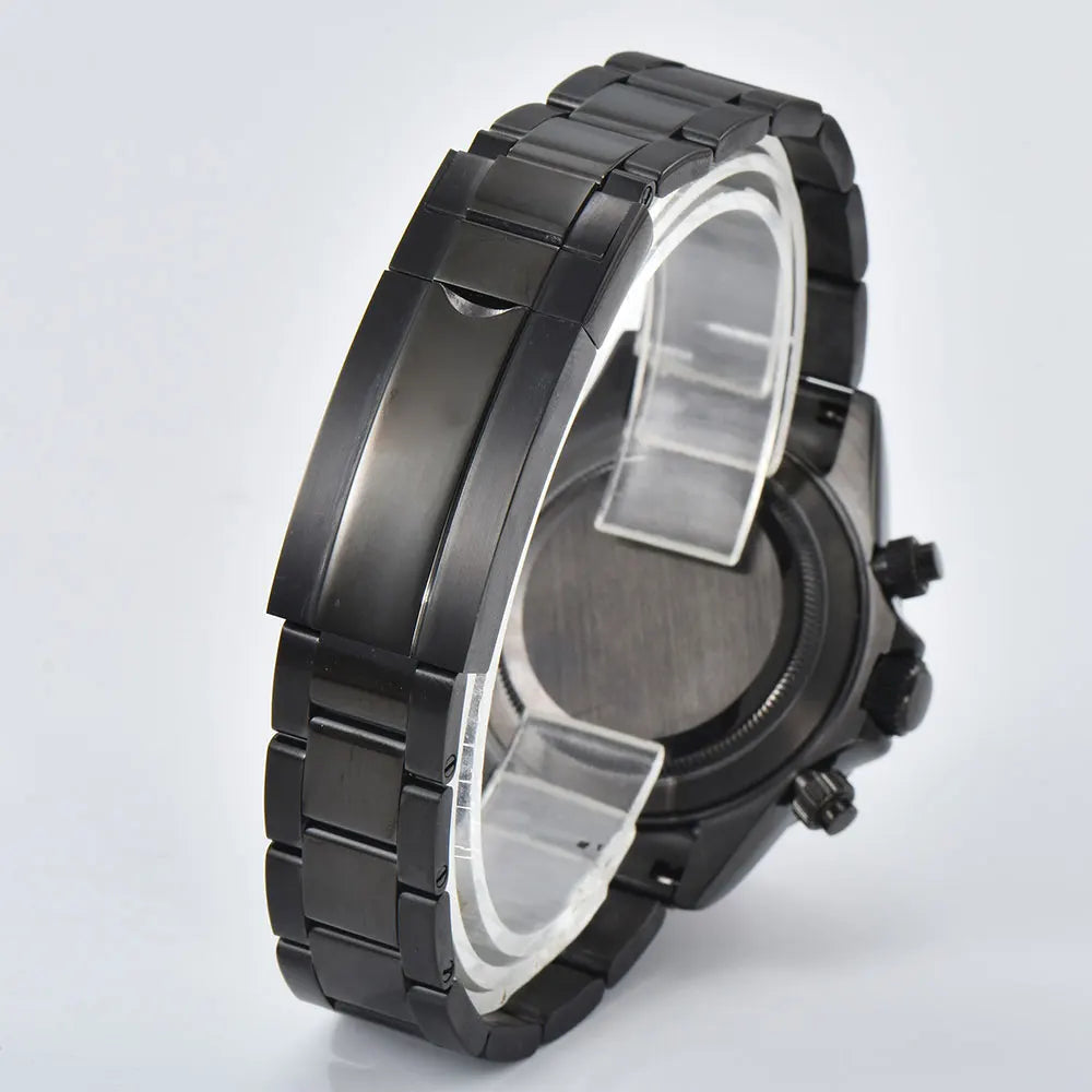 39.3mm Luxury Watches Men's Chronograph New gems watch Business Watch Men's VK63 Men's Chronograph watch VK63 Waterproof 10ATM