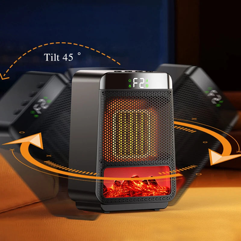 Best Selling Portable Fan Heater Warm Air In Home Office CE PTC 1000W Heater Fan