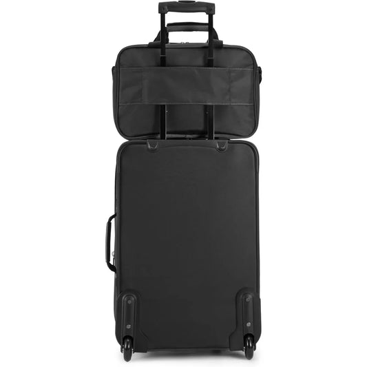 Luggage Sets, One 23-Inch Carry On Softside Suitcase and One 15-Inch Tote Bag, Suitcase With Wheels, Expandable Extra Space