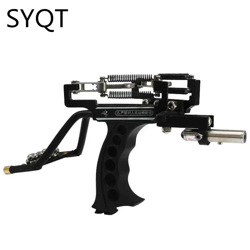 4-color Metal Laser Slingshot Hunting Fishing Professional SlingShot Outdoor Hunting Shooting Sports Powerful Hunting Acessories