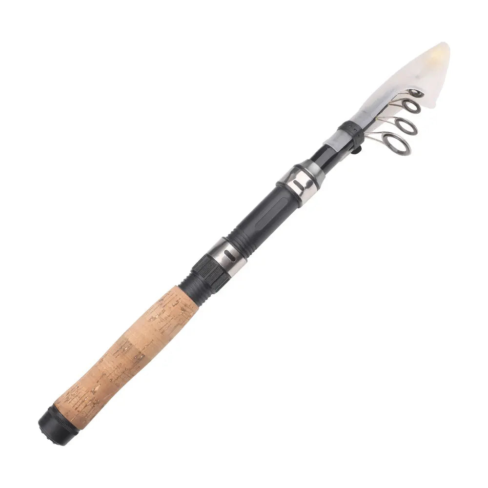 Telescopic Lure Rod Spinning Fishing Rod,Sea pole,Telescopic Design for Saltwater & Freshwater Fishing (1.8-3.0M)
