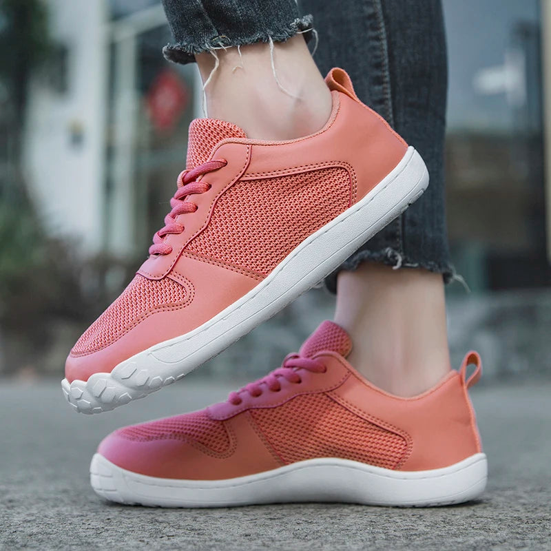 New Barefoot Casual Shoes for Women Lightweight Breathable Wide Toe Sneakers Non-slip Outdoor Walking Flats Loafers Size 36-42