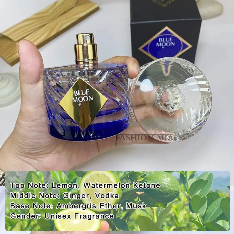 50ml Brand Men's Cologne Parfum Lasting Natural Floral Fruity Ice Rose Flam Wormwood Apple Brandy Pheromone Fragrance Women