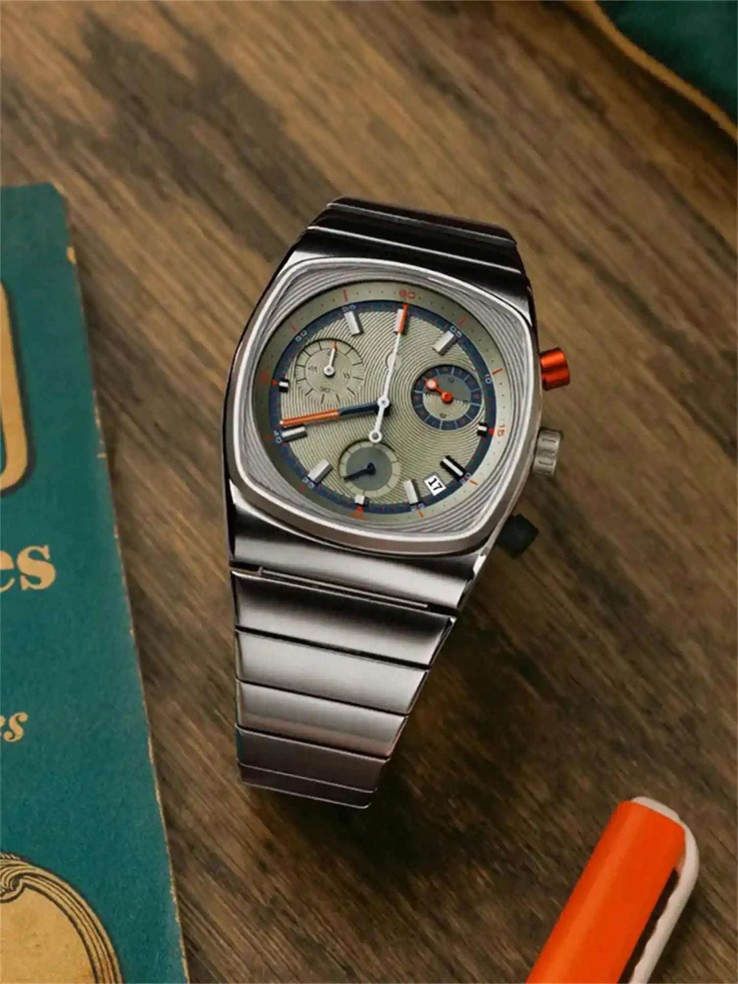 CILOA 2025 Square Watch Men's Fashion Trend Light Luxury Brand Authentic Premium Men's Sports High end Men's Watch