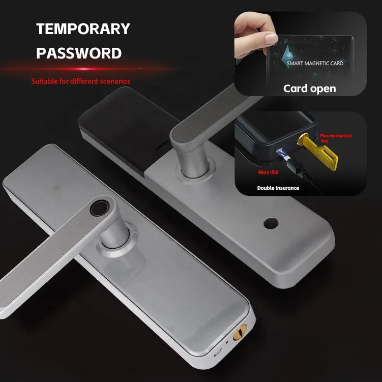 Home Security System Smart Locks Hotel Lock System Front Door Locks WiFi Zigbee