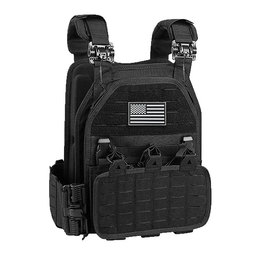 Hunting vest, outdoor auxiliary quick release vest, multifunctional, wear-resistant, breathable