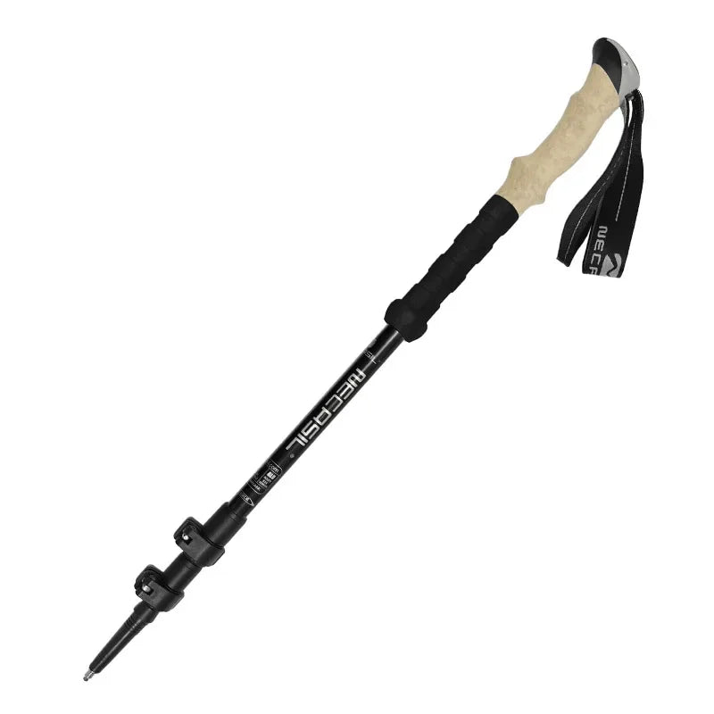 2025 New 2PCS Trekking Poles Walking Sticks Alpenstock Telescopic Ultralight Premium Adjustable with Quick Lock Hiking Cane