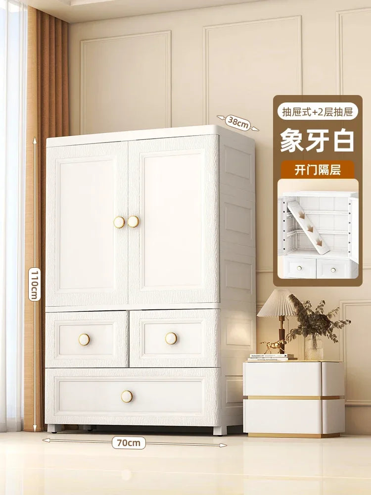 Modern Waterproof Wardrobe Bedroom Luxury Dressing Clothing Wardrobe Storage Living Room Shelf Roupeiro De Hotel Furniture