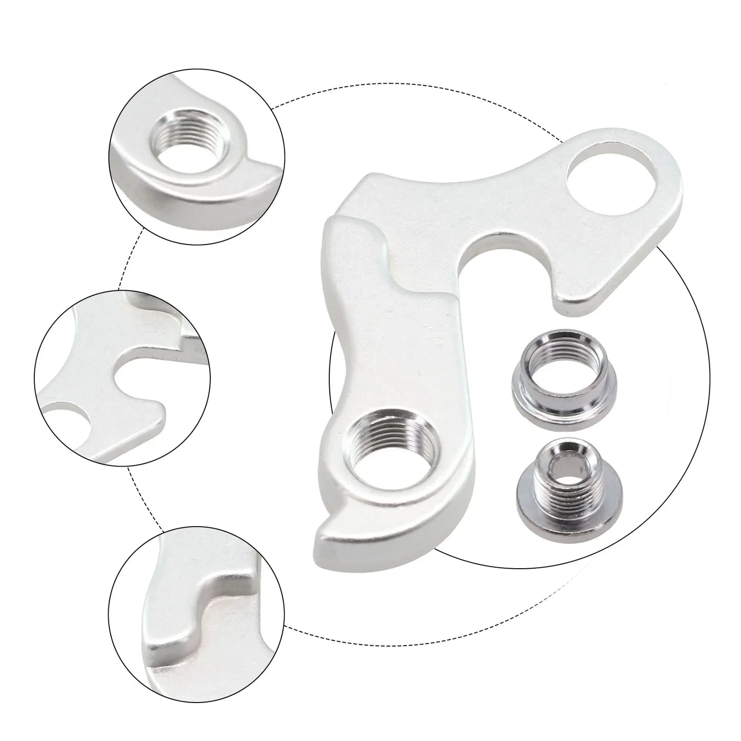 1pc Bicycle Rear Derailleur Gear Mech Hanger Frame Bracket Tail Hook For CUBE/Merida/Trek/XT/Upland Mountain Bike Accessories