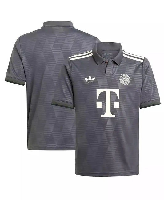 adidas | Big Boys and Girls Gray Bayern Munich 2024/25 Wiesn Replica Jersey