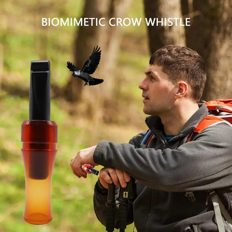 Hunting Whistle Crow Call Hunting Tools Decoy Crow Animal Simulate Sound Whistle Outdoor Hunting Bait Whistle outdoor accessory