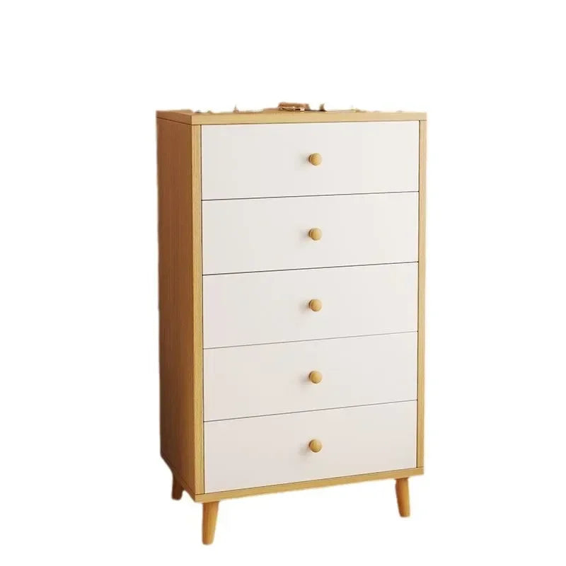 Modern Chest Cabinet Living Room Storage Locker with Drawers Sideboard Buffet Cabinet for Living and Dining Room Indoor Entryway