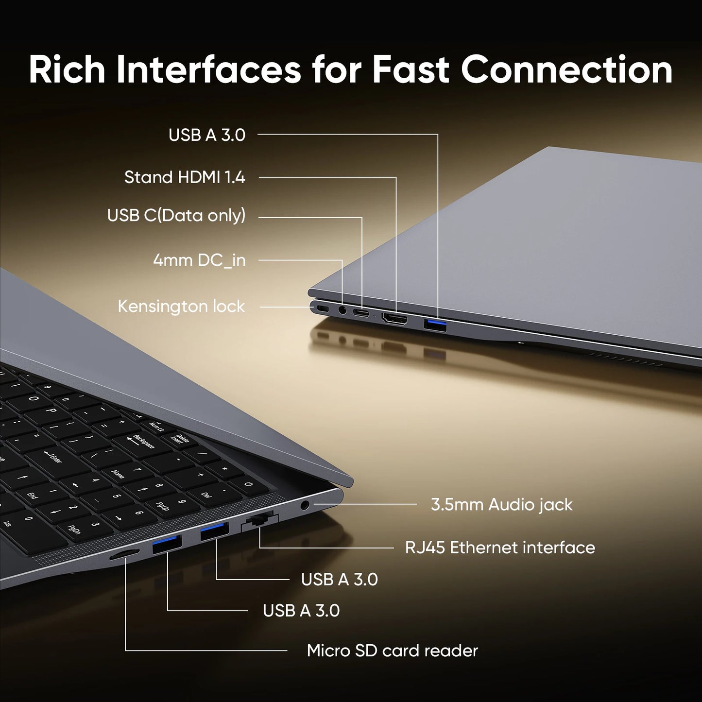16" Laptop Computer Intel Core i5 Processor Win11 Pro Laptop 16GB RAM 512GB SSD 1920 x 1200 16:10 Display  with Backlit Keyboard