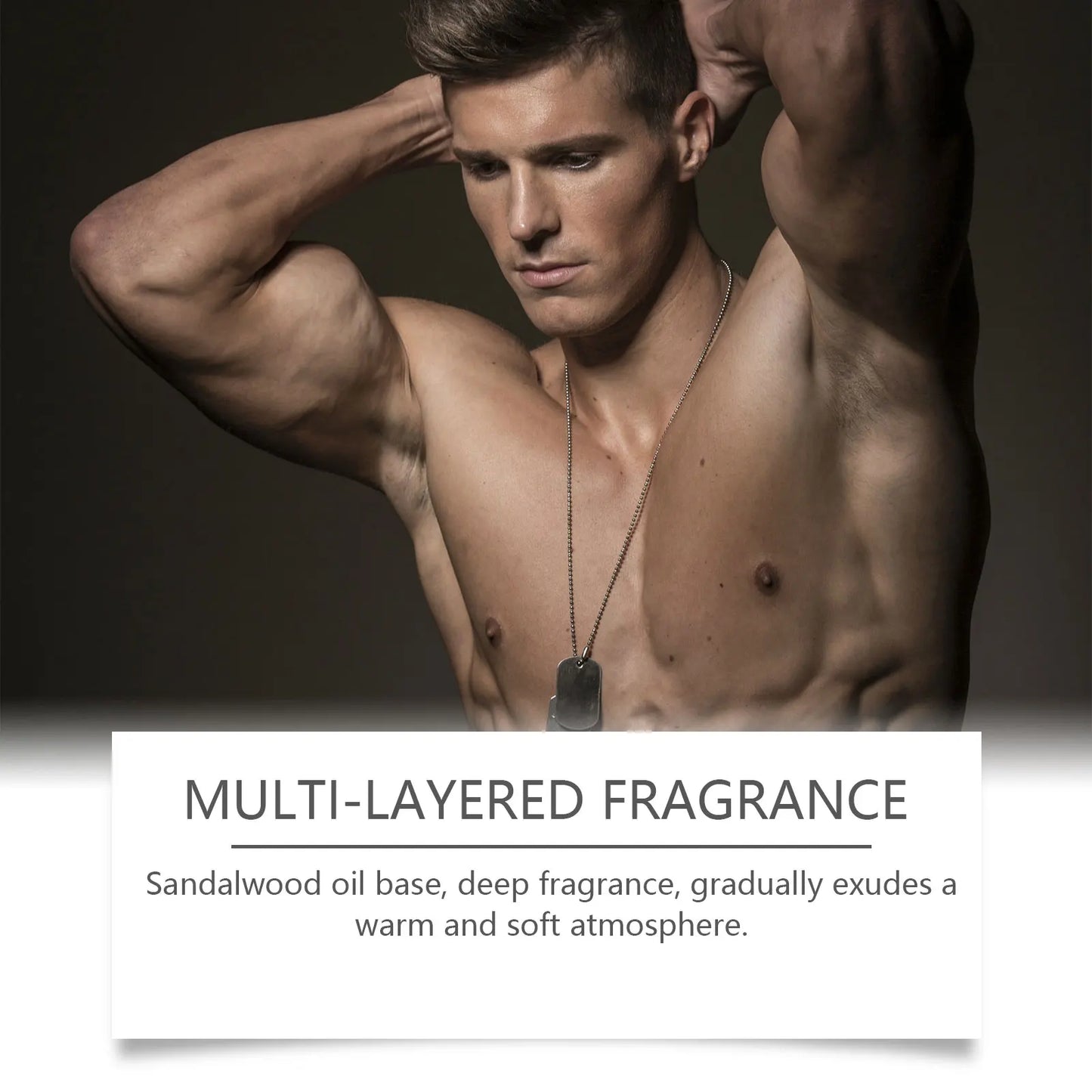 Roxelis 50ml Cologne Lasting Charming Perfume Freshing Body Confidence Attract Flirting Seduction Pheromone Daily Dating Perfume