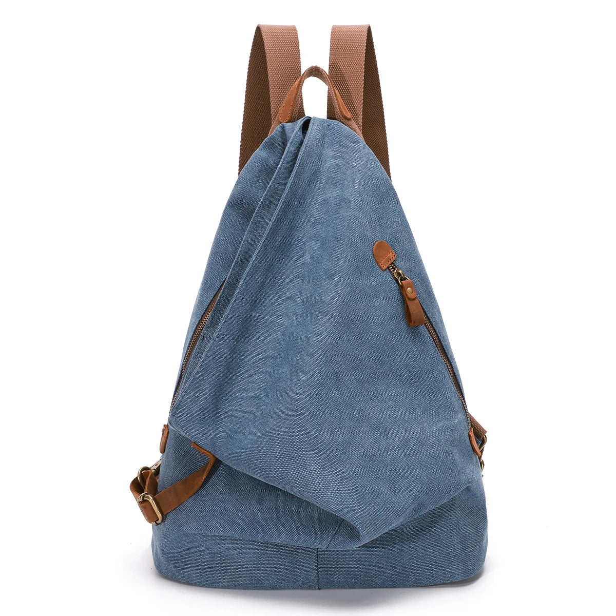 KL928 Canvas Vintage Backpack – Large Casual Daypack Outdoor Travel Rucksack Hiking Backpacks for Men Women