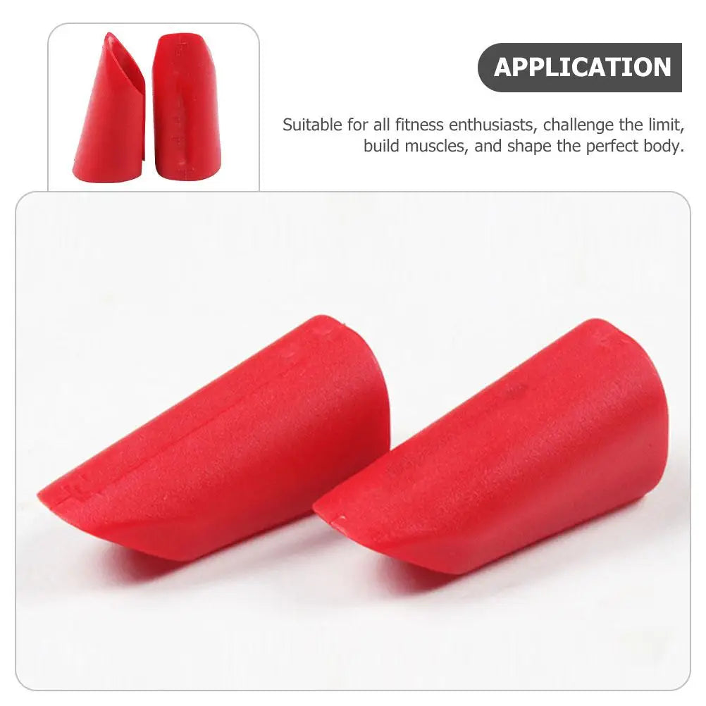 Fat Grips Weight Lifting Fitness Handle Set along with Bar Counter Dumbbell for Hands Barbell