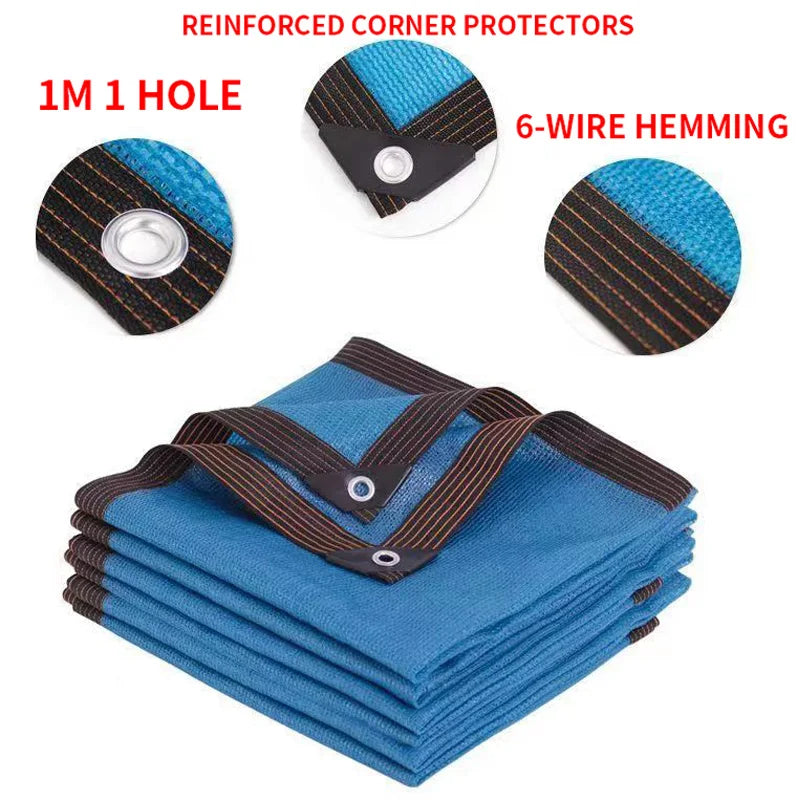 Garden Shade Net for Plant Heat Protection Vegetable Greenhouse and Dog Kennel Cover Patio Backyard Balcony Outdoor Awning