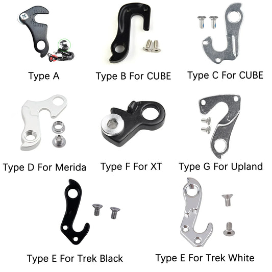 1pc Bicycle Rear Derailleur Gear Mech Hanger Frame Bracket Tail Hook For CUBE/Merida/Trek/XT/Upland Mountain Bike Accessories