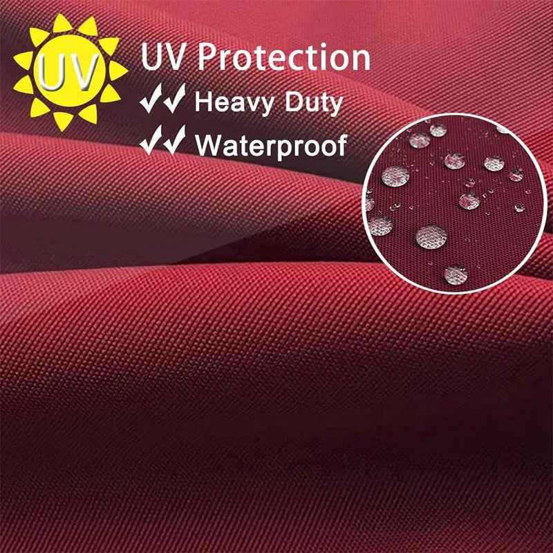 12 Styles Patio Chair Seat Covers, Waterproof Outdoor Sofa Cushion Slipcover, Thicken Garden Lounge Chair Cushion Replacement