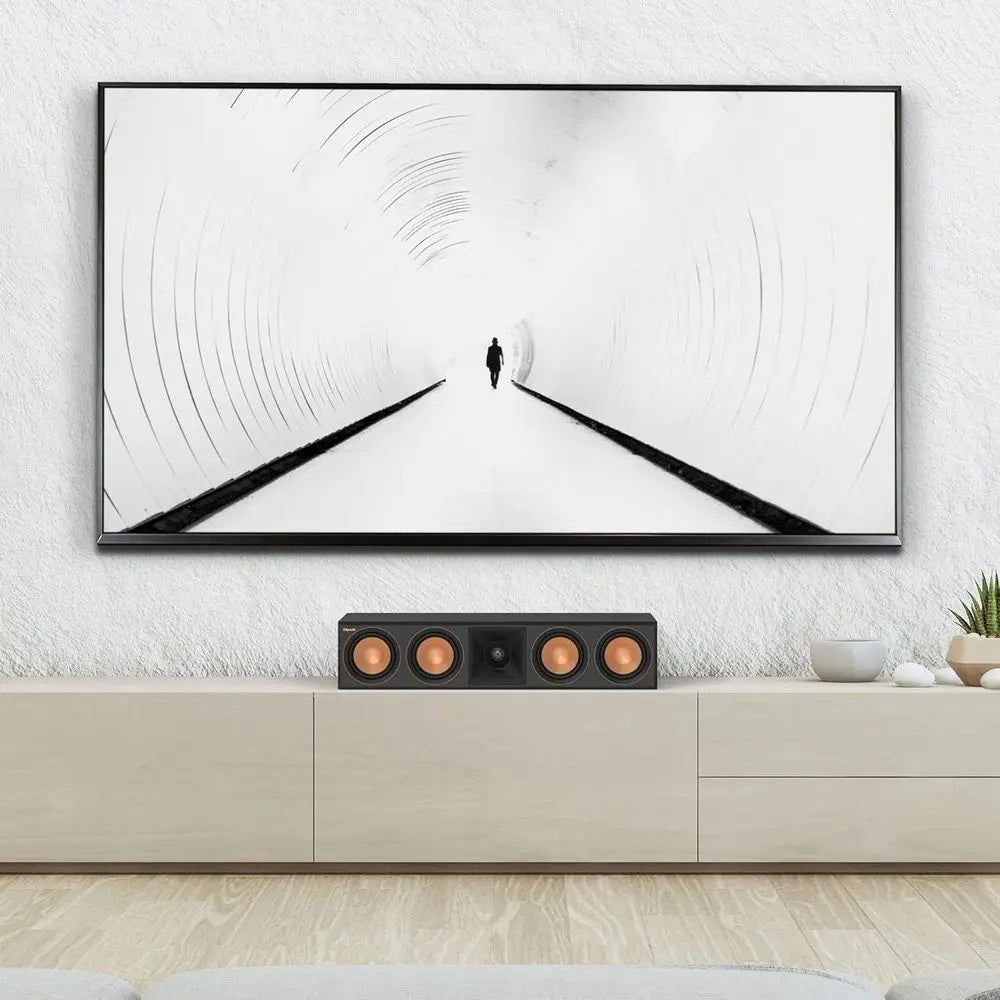 Ebony Center Channel Speaker for Enhanced Audio Performance