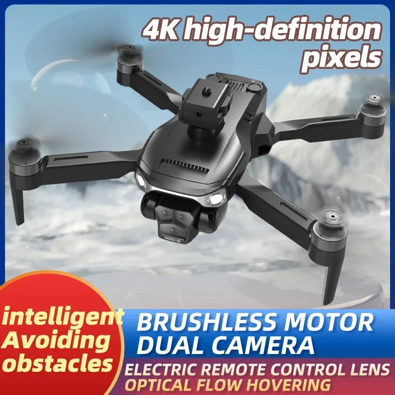LF633 Brushless Drone 2.4G Optical Flow Dual Camera Obstacles Avoidance 4K with dual lens WIFI HD professional aerial Drone