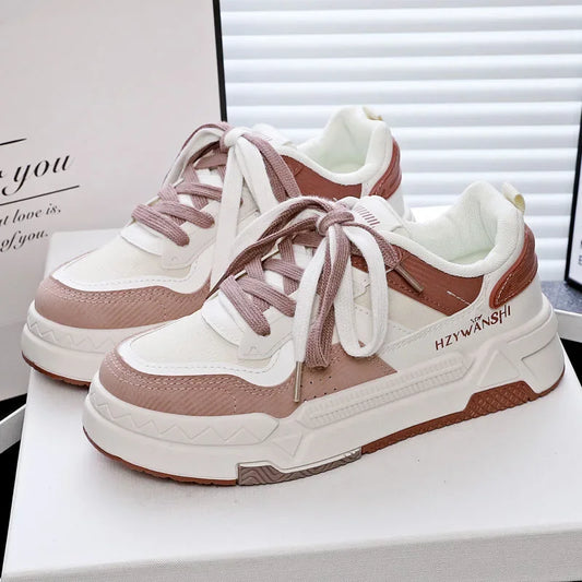 Women's Shoes 2024autumn and Winter New Original Thick Soled Small White Shoes American Trend Casual Fashion Shoes for Women