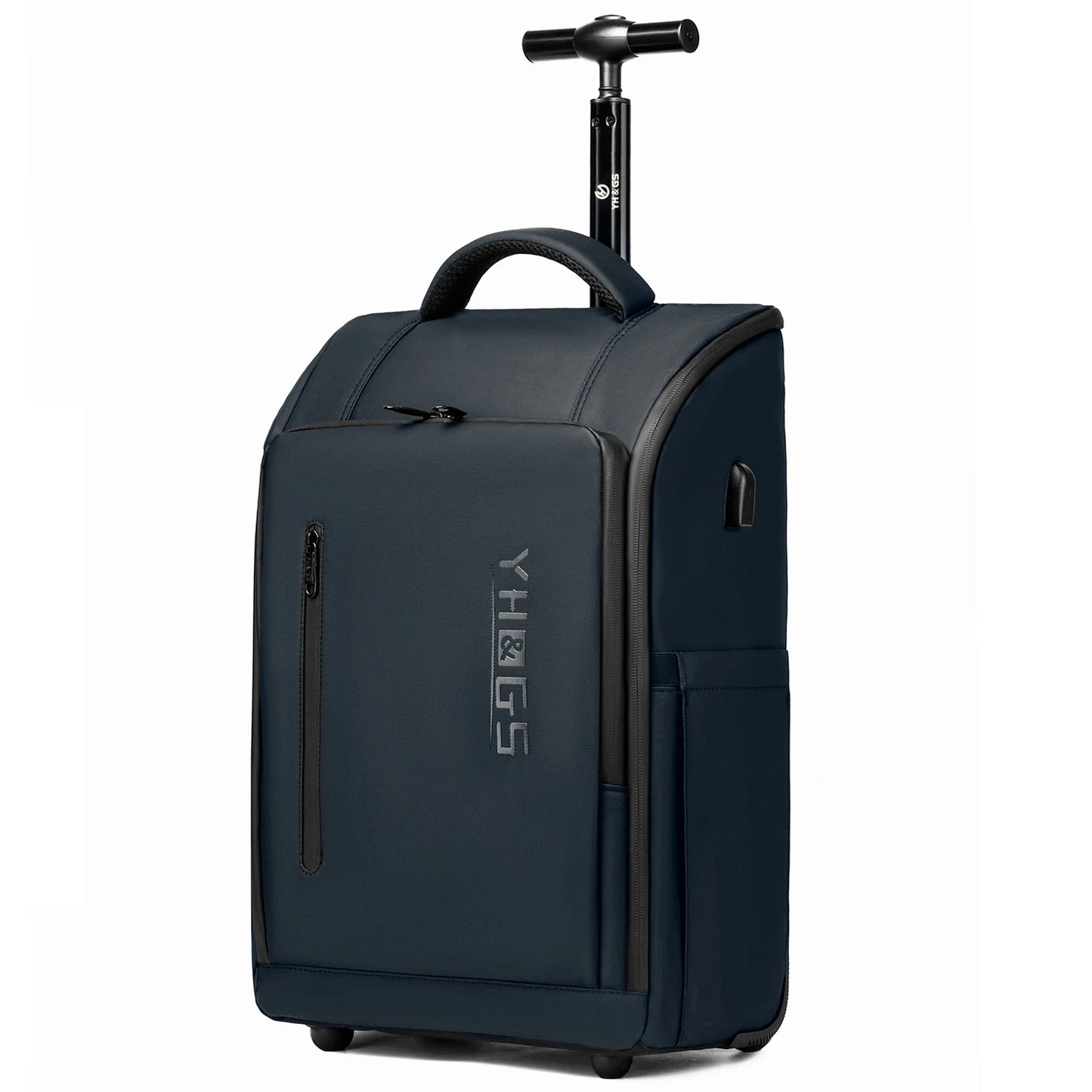 Business Rolling Backpack  with Wheels Cabin Carry on Bag Waterproof Business Travel Laptop Bags Carry on Luggage bags 18 Inch