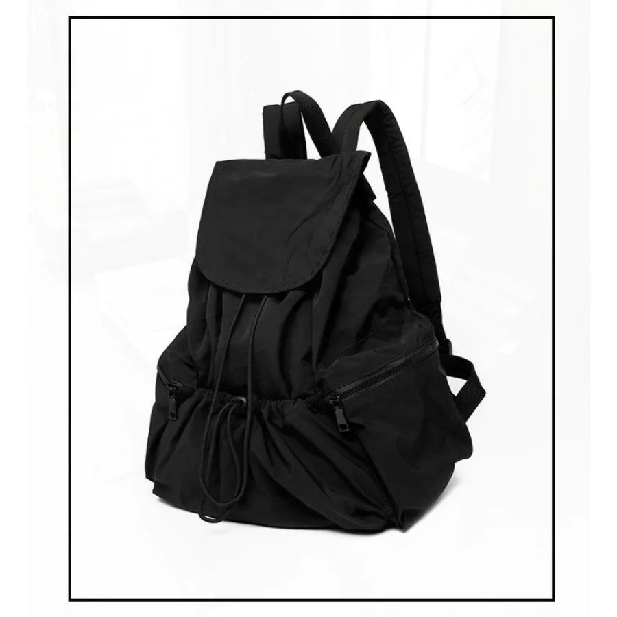 New Korean niche largecapacity lightweight nylon cloth shoulder bag girls casual travel commuting college students backpacks