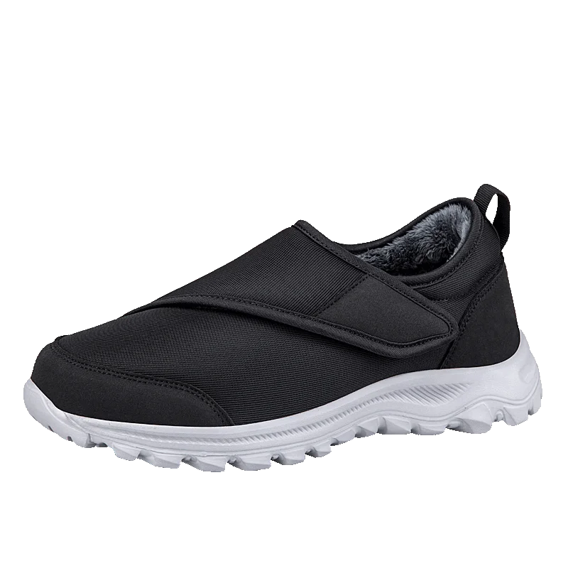 Men Shoes Wide Barefoot Winter Warm Orthopedics Wide Feet Swollen Walking Casual Shoes Thumb Eversion Adjusting Soft Sneakers