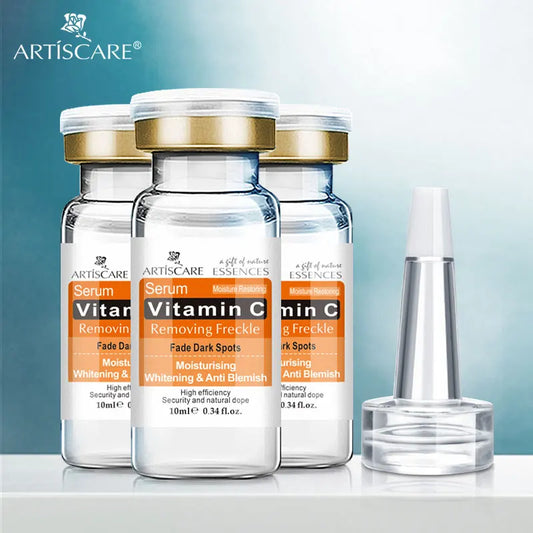 ARTISCARE Vitamin C Serum 3pcs for Moisturizing and Dull Skin Korean Face Care VC Facial Essence