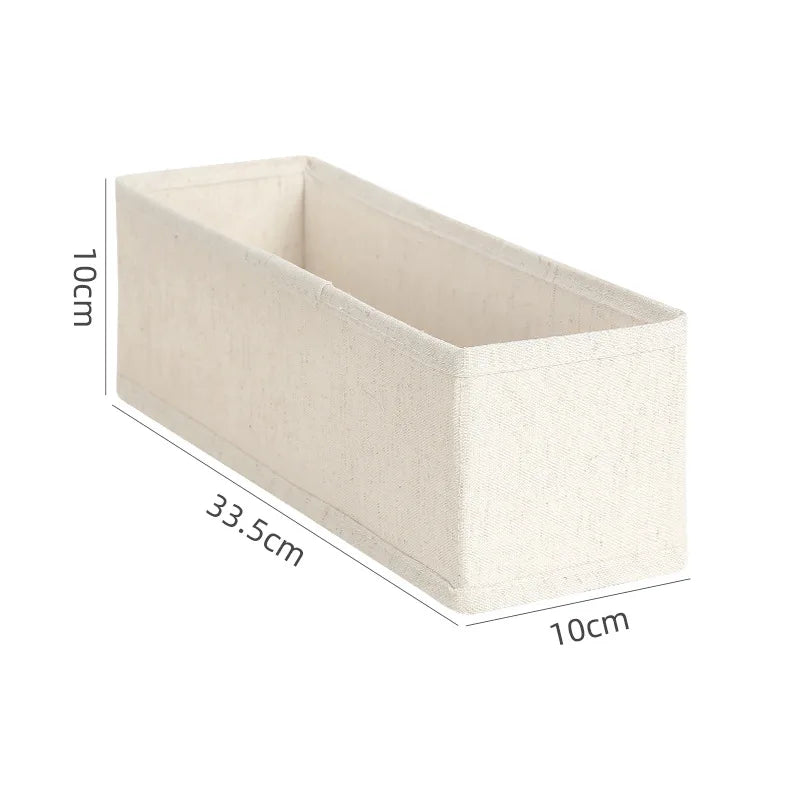 Clothes Organizer Storage Box Underwear Bra Socks Cabinet Drawer Organizer T-Shirt Storage Basket Wardrobe Storage Organizers