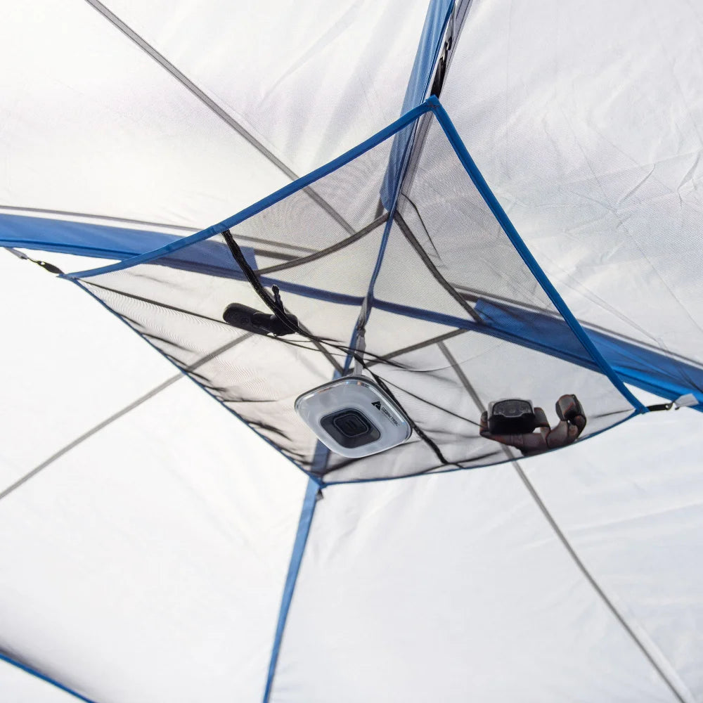 16-Person 3-Room Family Cabin Tent, with 3 Entrances