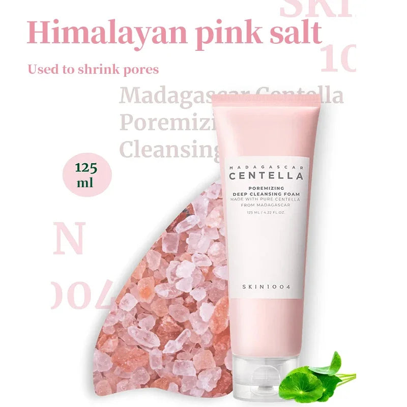 Korean Centella Original Products Pink Salt Fresh Ampoule Toner Facial Serum Cleanser and Moisturiser Cream Skincare Full Set