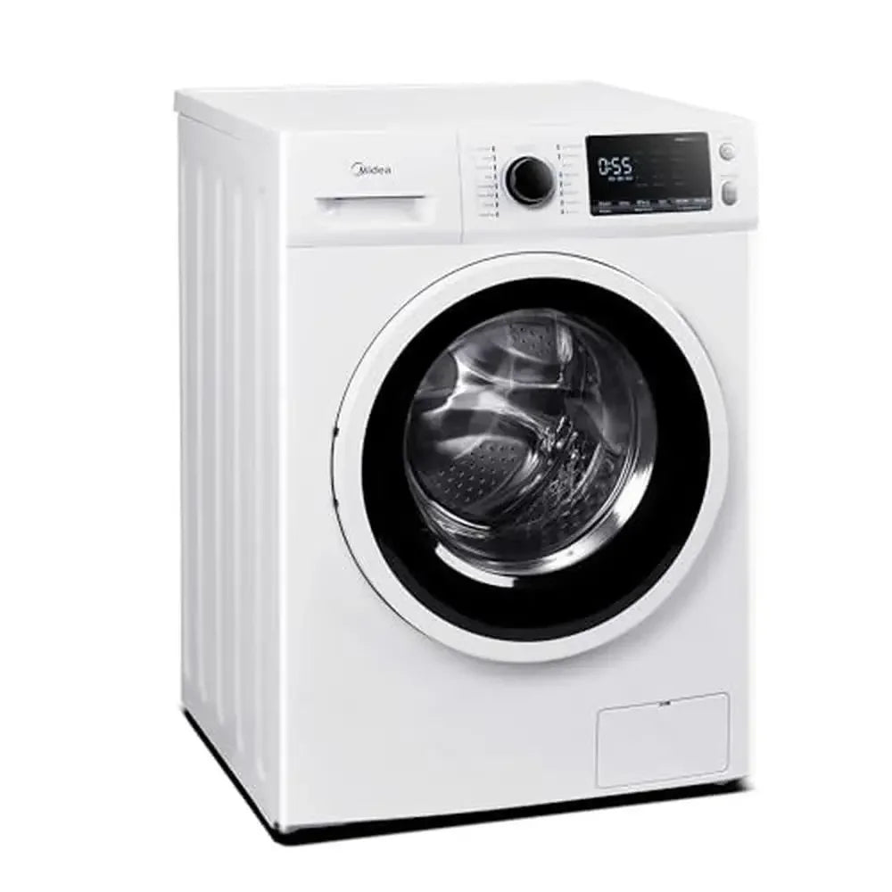 Compact Front-Load Washer 24" Steam Care Cold Wash Stackable Laundry Family Daily 2.5 cu. ft. Energy Efficient Inverter Spin