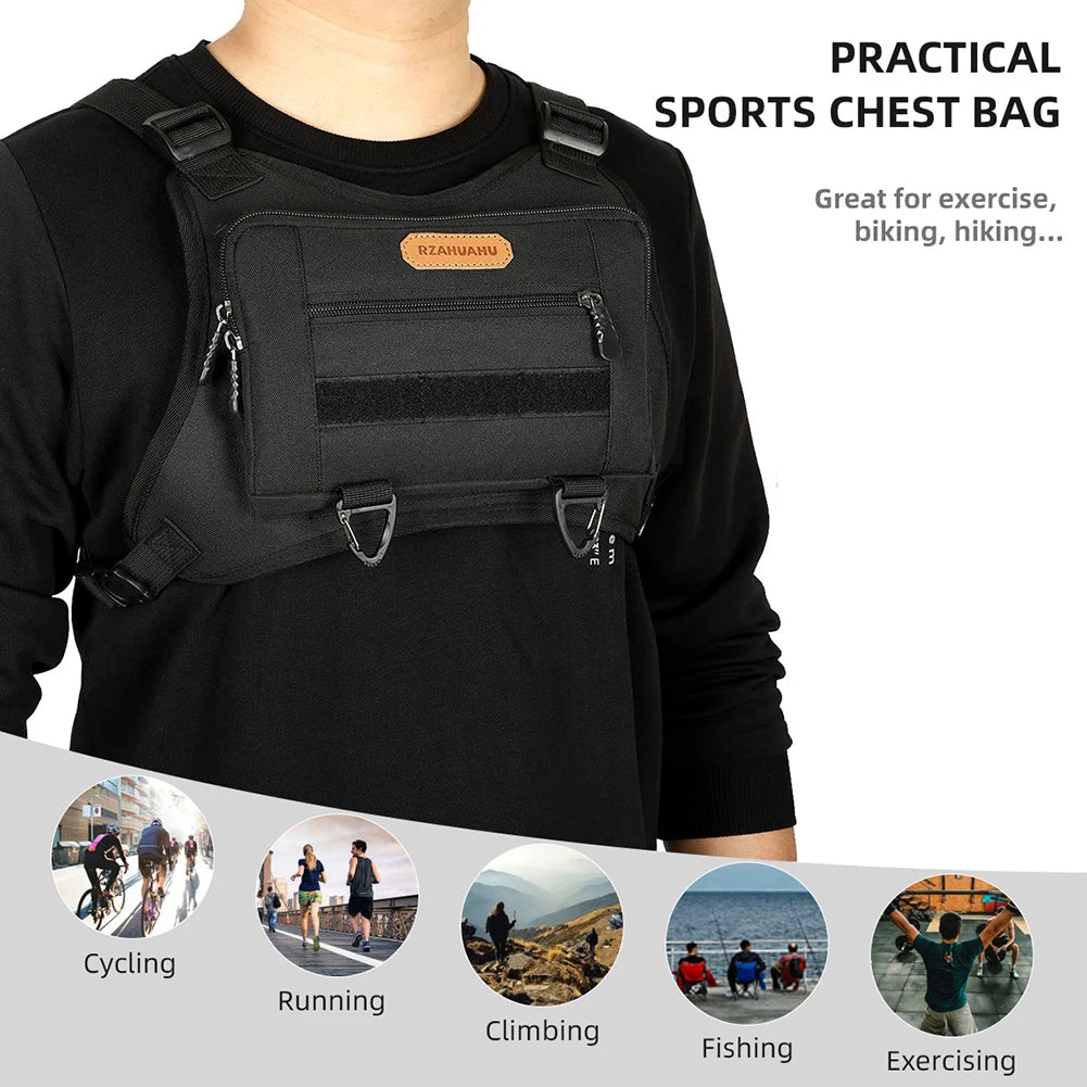 Running Vest Bag Adjustable Strap Fashion Sport Backpack Large Capacity Travel Vest Backpack for Running Travel