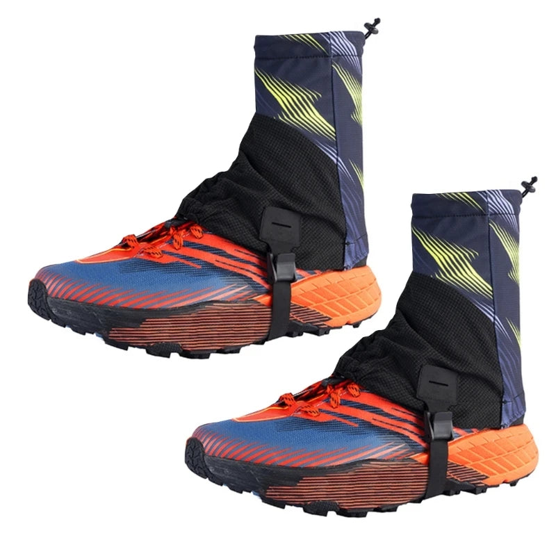 Outdoor Trail Gaiters Low Ankle Gaters Protective Shoe Cover Breathable Sand prevention for Running Hiking Trail Racings