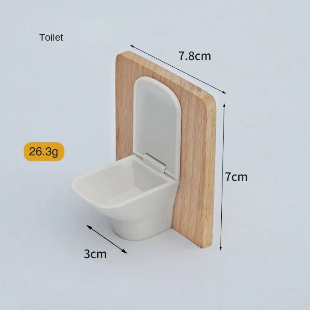 1:12 Dollhouse Simulation Bathroom Toy Dollhouse Simulation Dollhouse Miniature Bathroom Set Miniature Tub