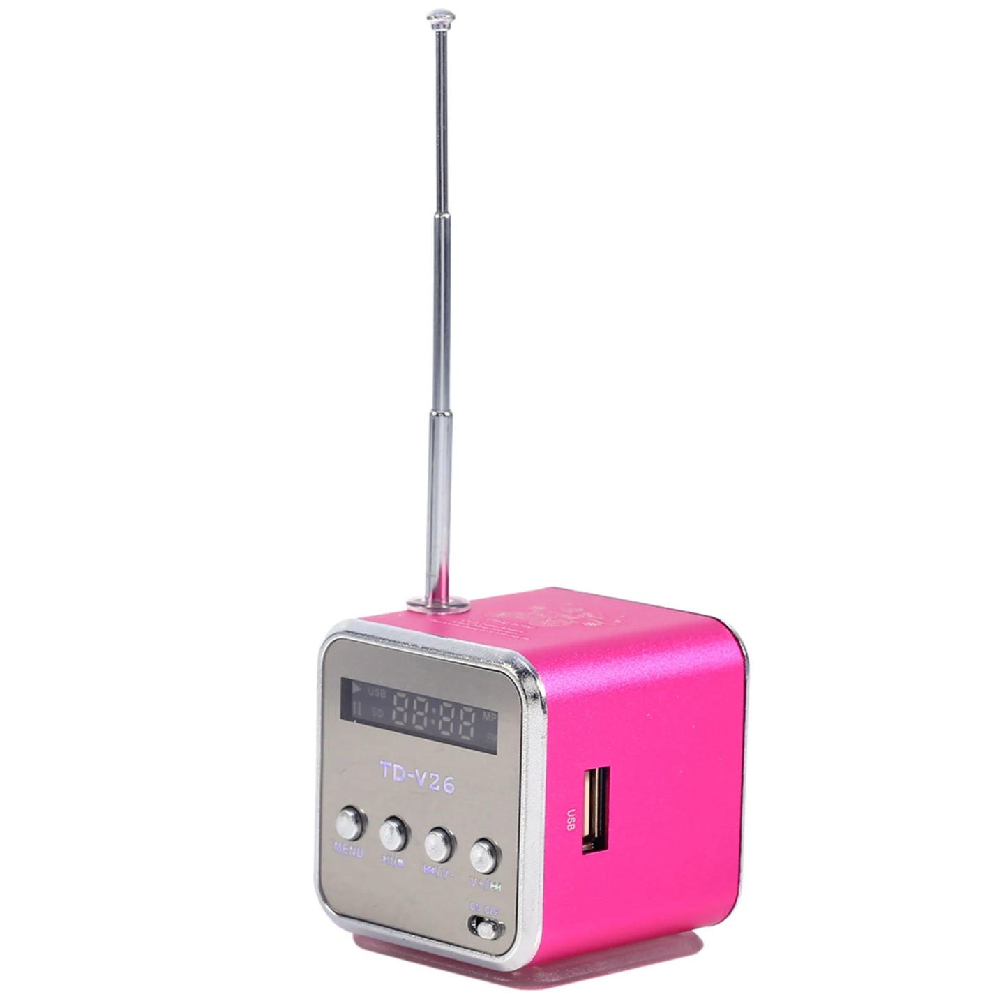 Music Player  Speaker Music Player  Speaker Music Player Portable FM Radio PC Fashion Support TF Card and U Disk